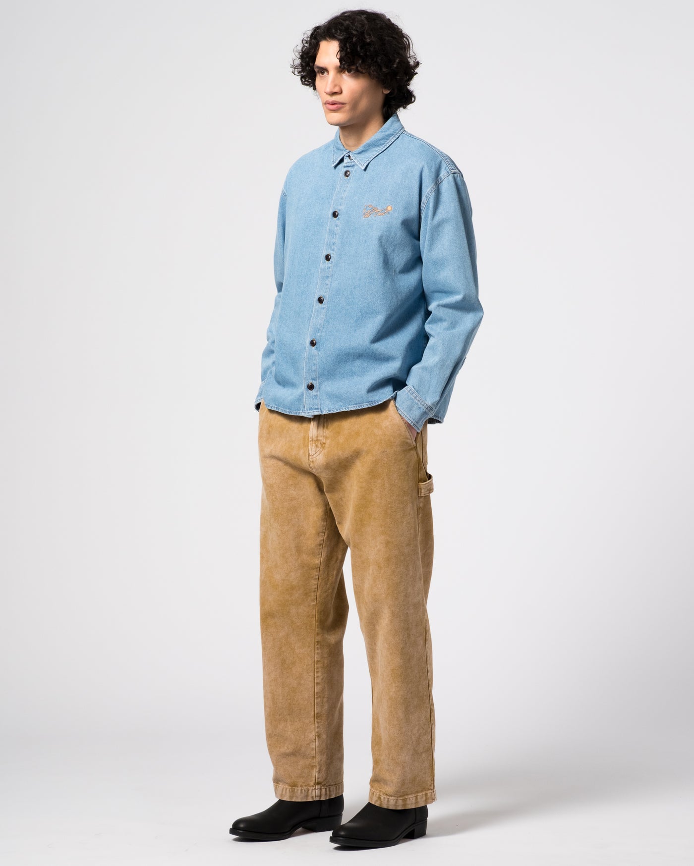 Workshirt Delhi Denim Blue/Bleached