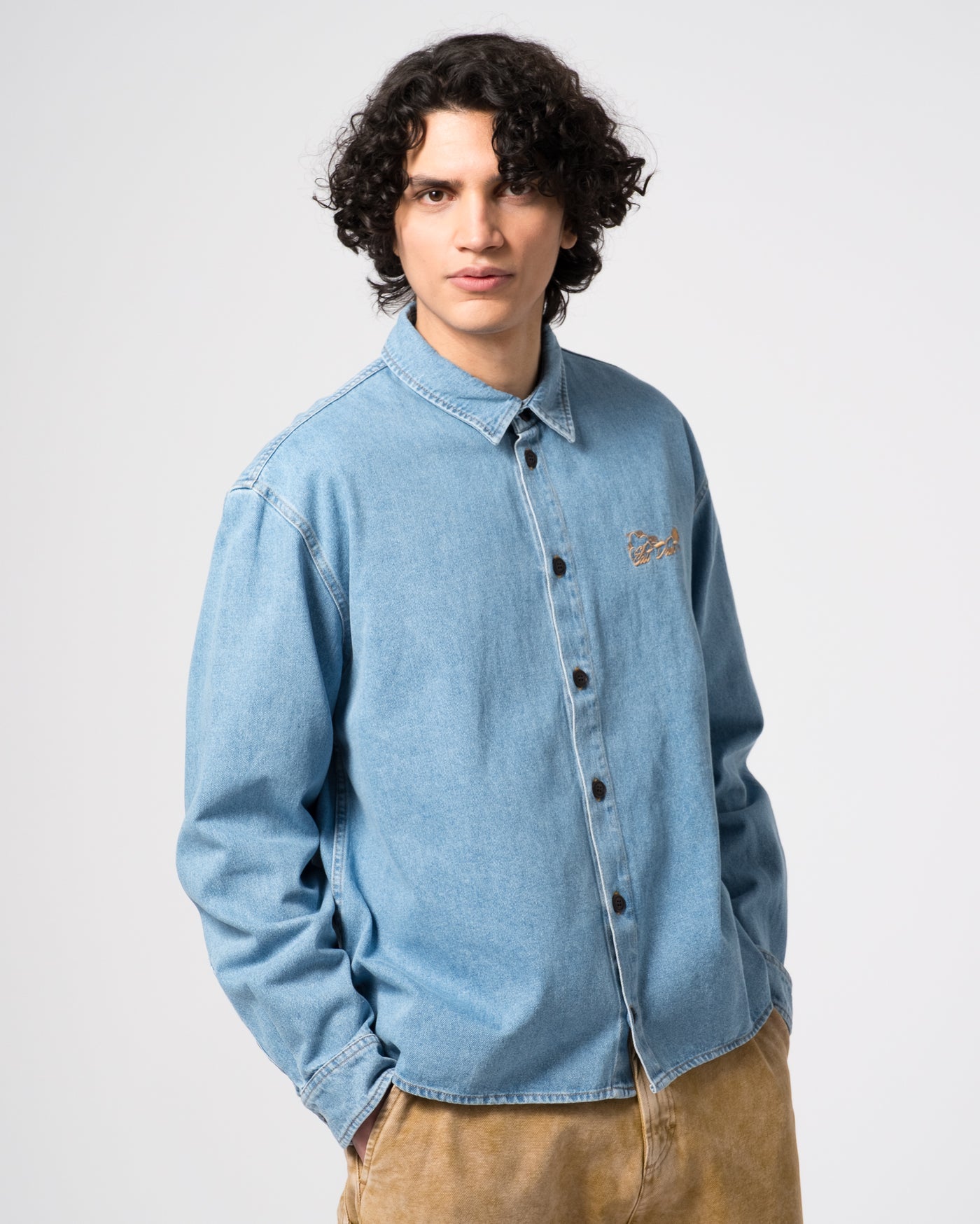 Workshirt Delhi Denim Blue/Bleached