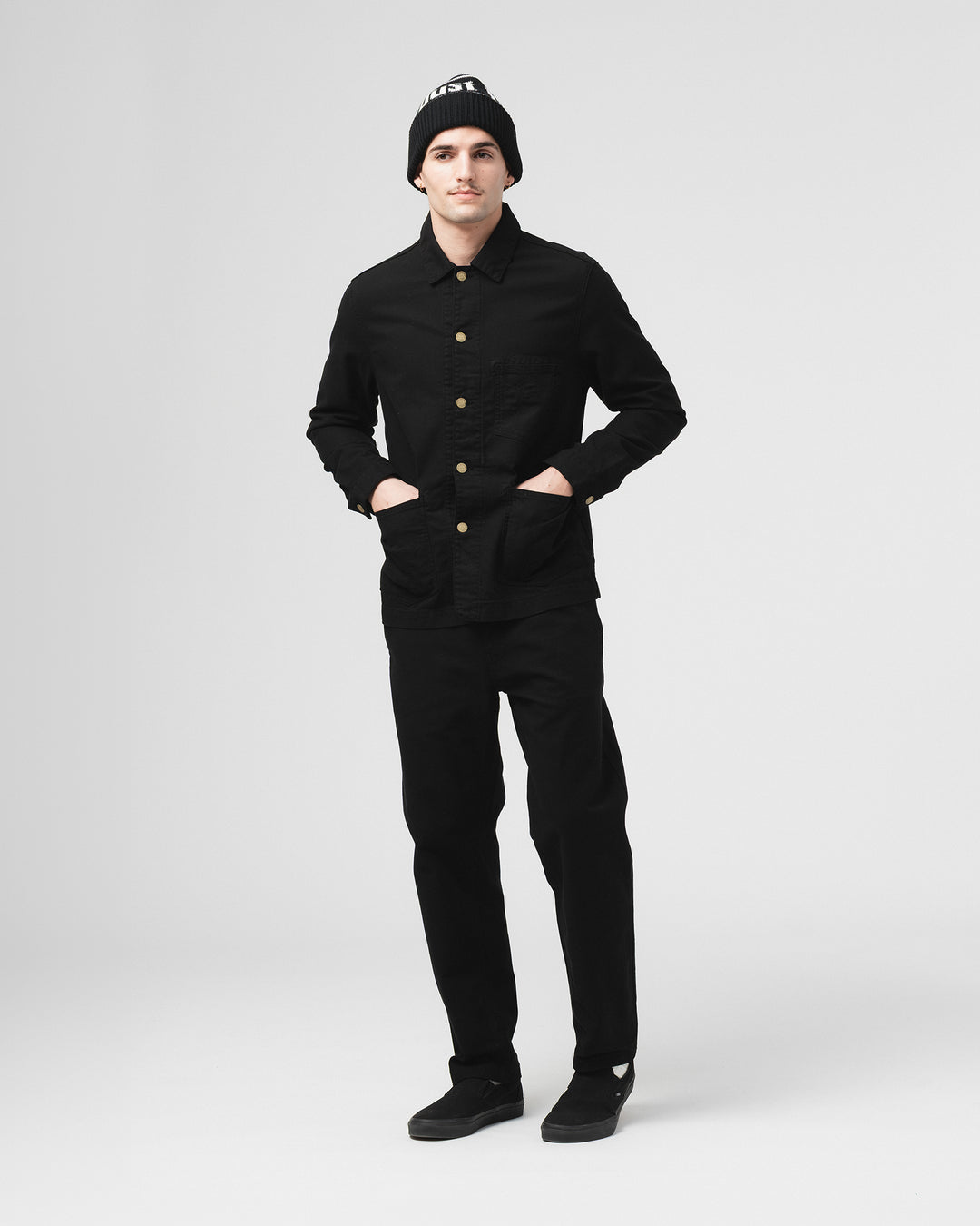 Chore Jacket Garage Cotton Black
