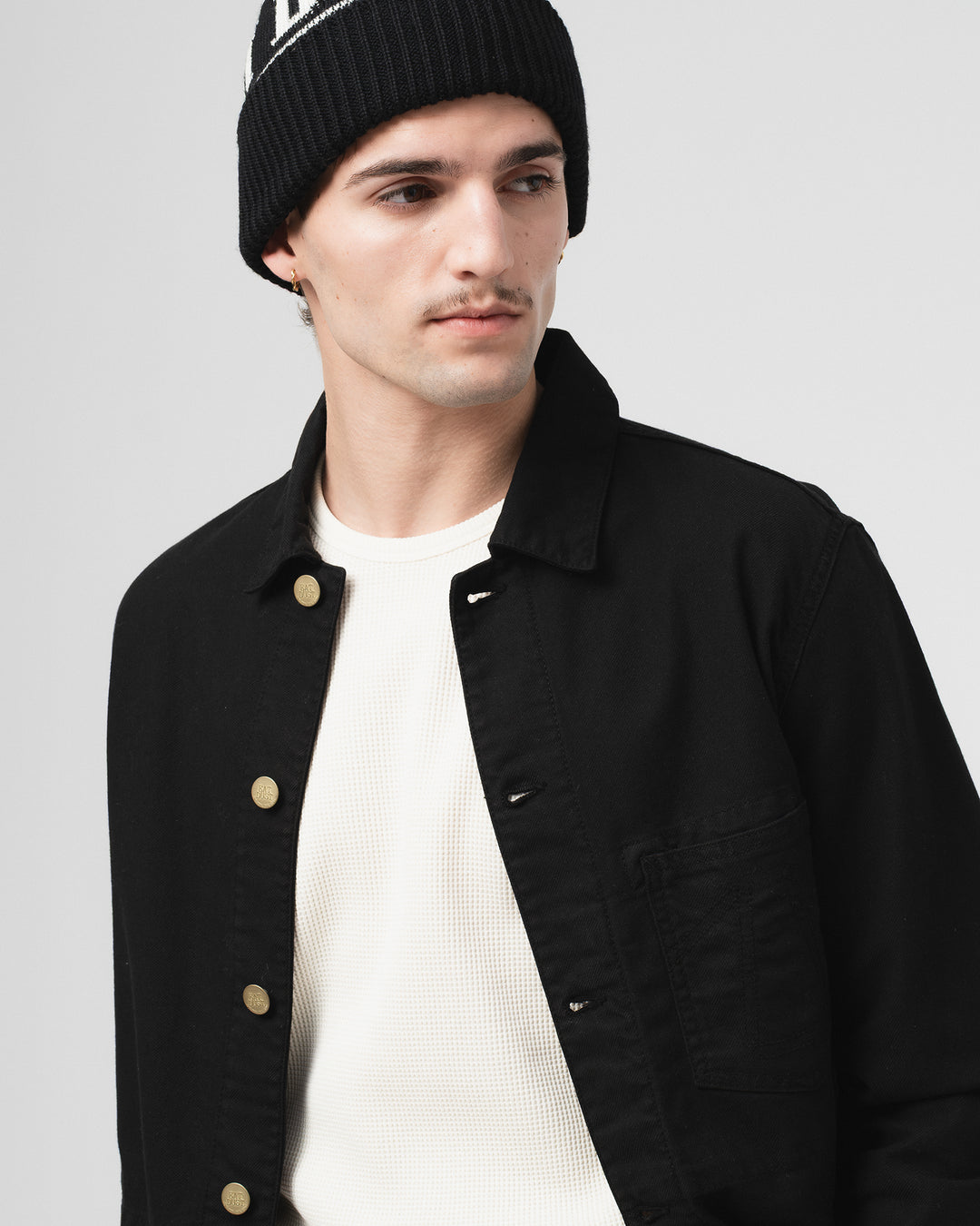 Chore Jacket Garage Cotton Black