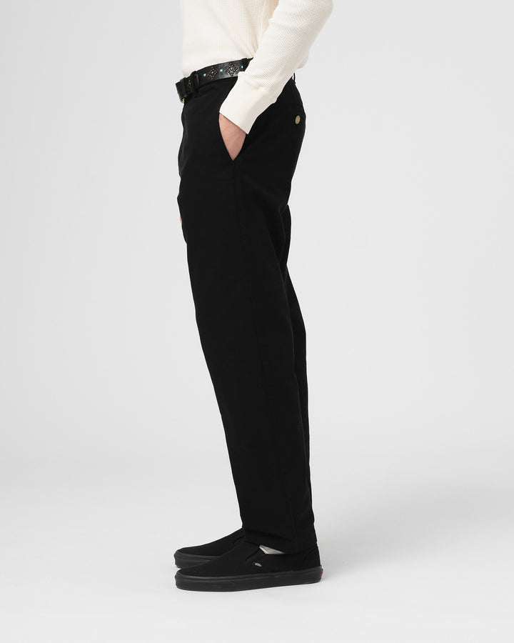 Service Chino Garage Cotton Black