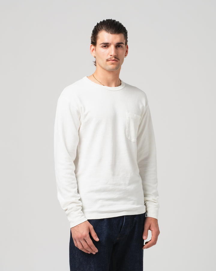 L/S ポケットT ミリタリージャージ ナチュラル