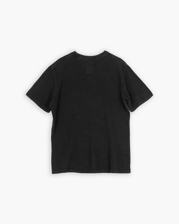 Basic Pocket T Cotton Hemp Vintage Black