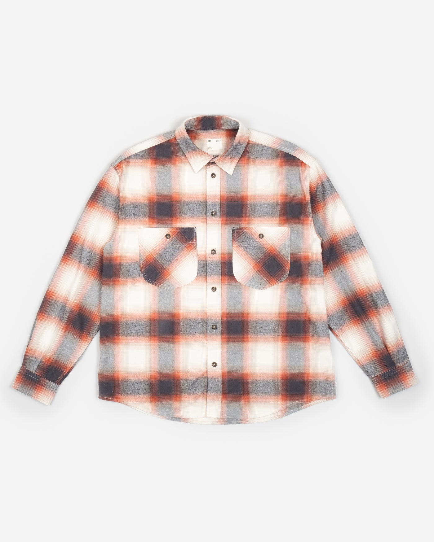 Mechanic Shirt Colorado Check Orange/Blue