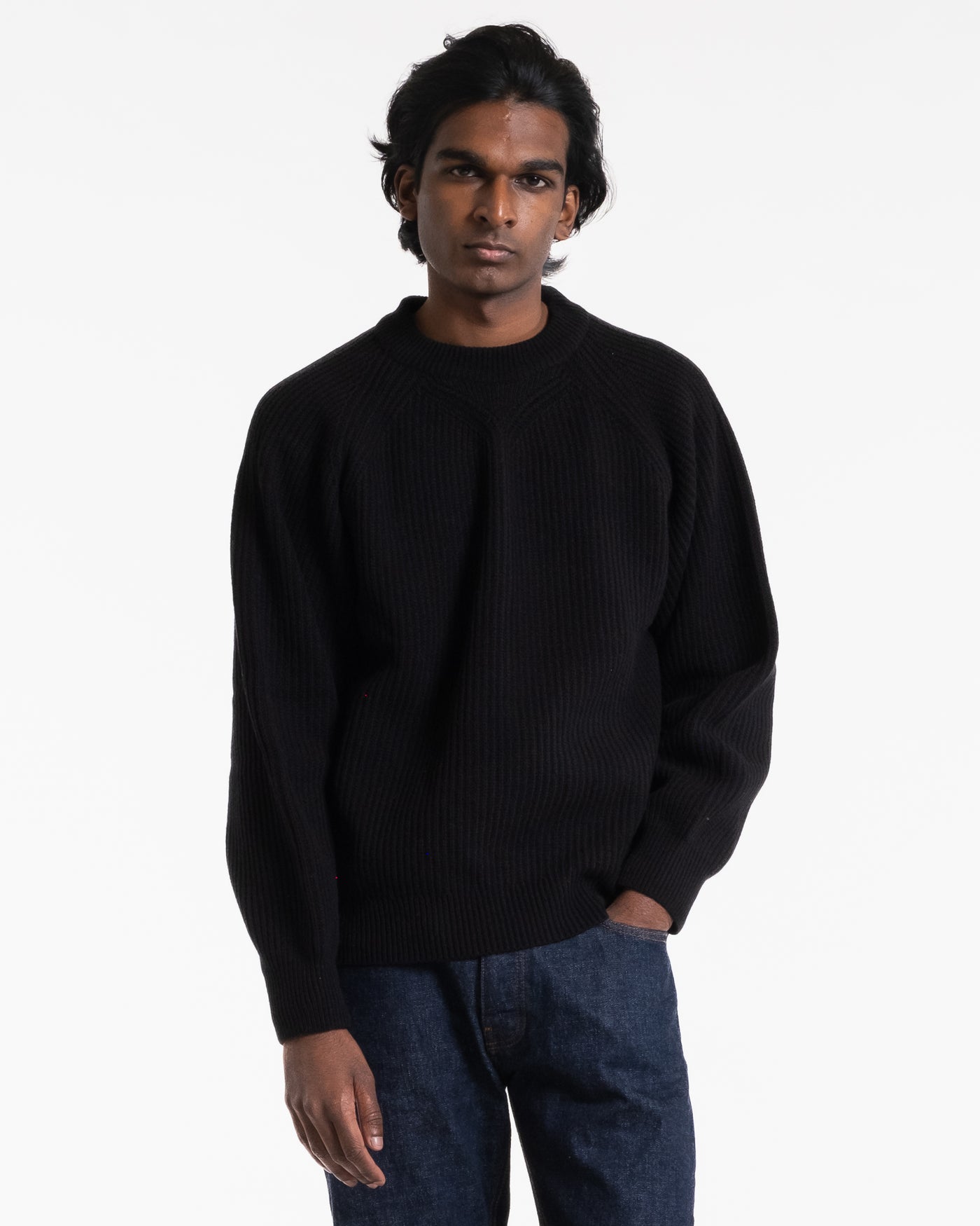 Crew Neck Sweater Delta Black