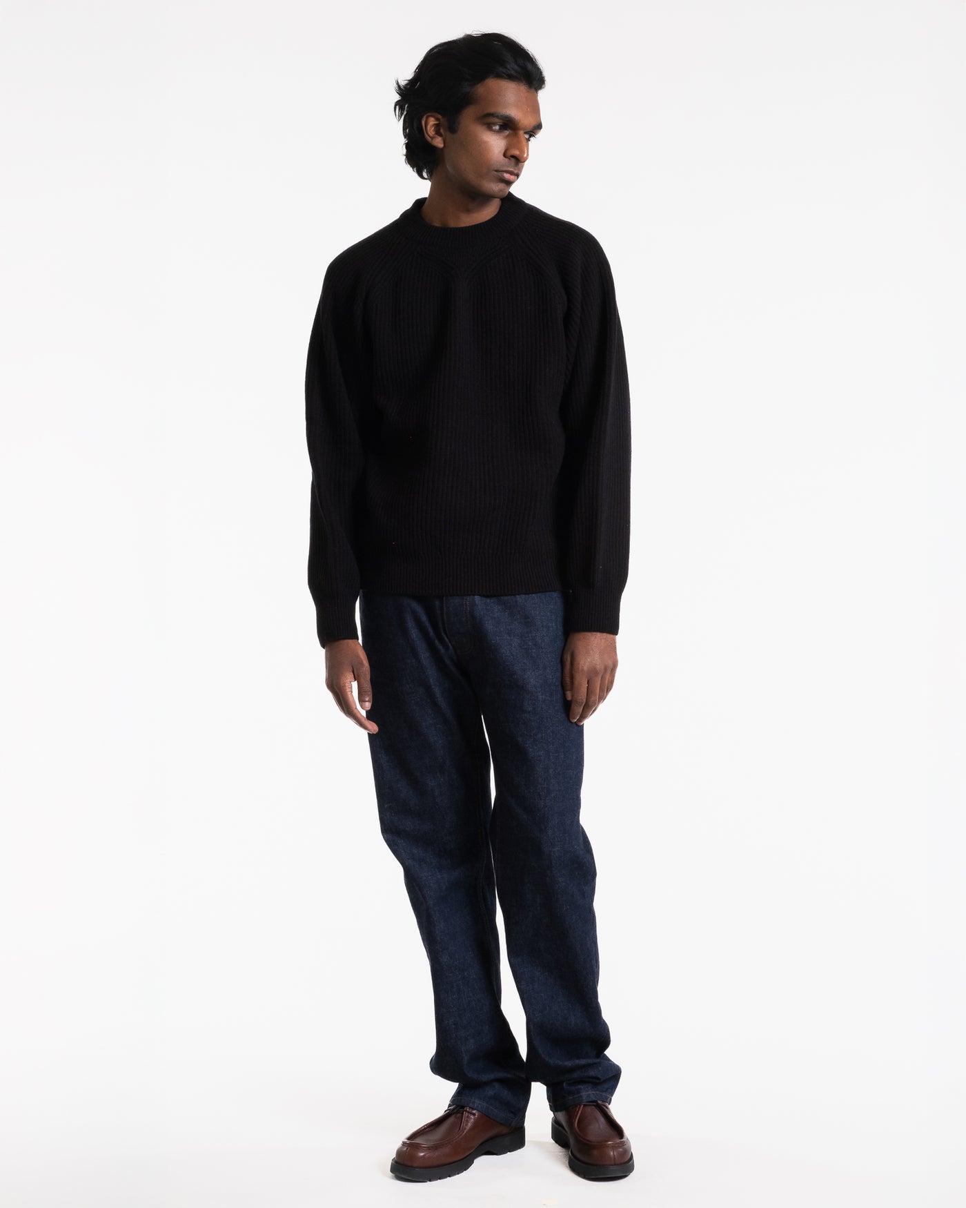 Crew Neck Sweater Delta Black