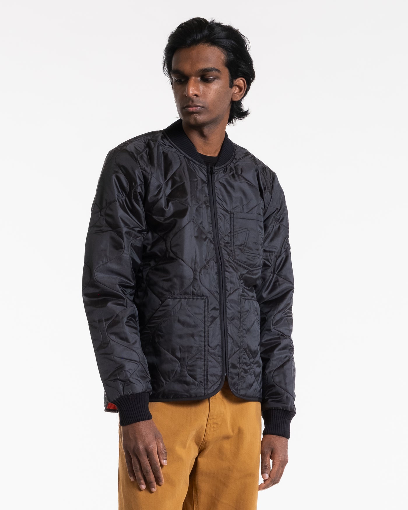 QN Type 2 Frostbite Quilted Nylon Black