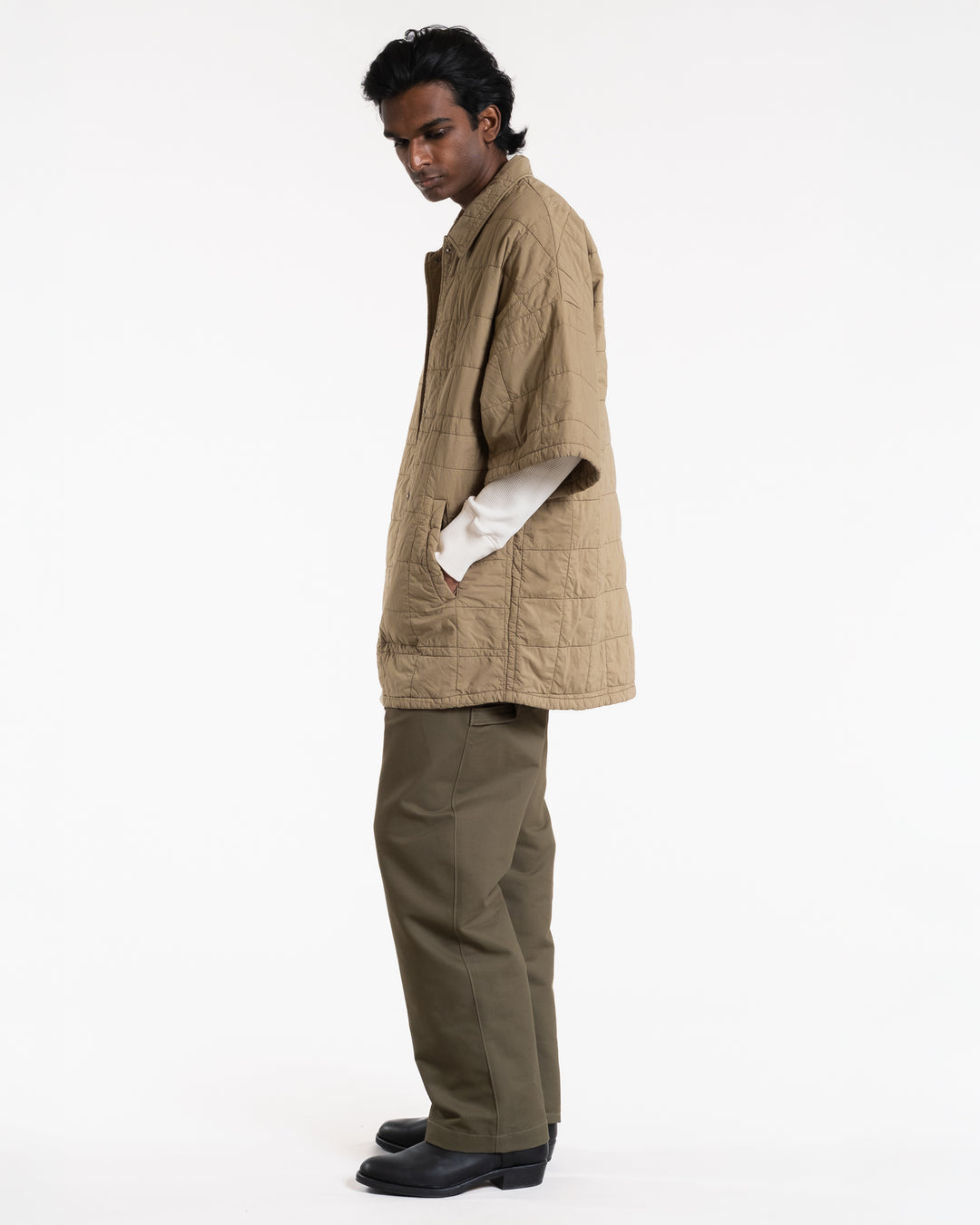 Kyoto Overshirt Cotton Quilt Elmwood