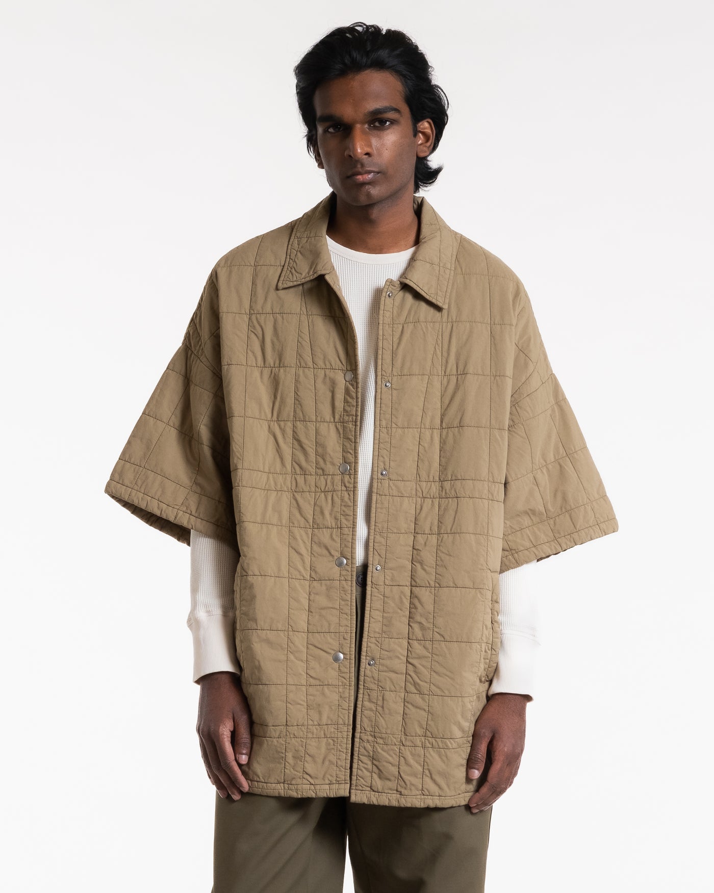 Kyoto Overshirt Cotton Quilt Elmwood