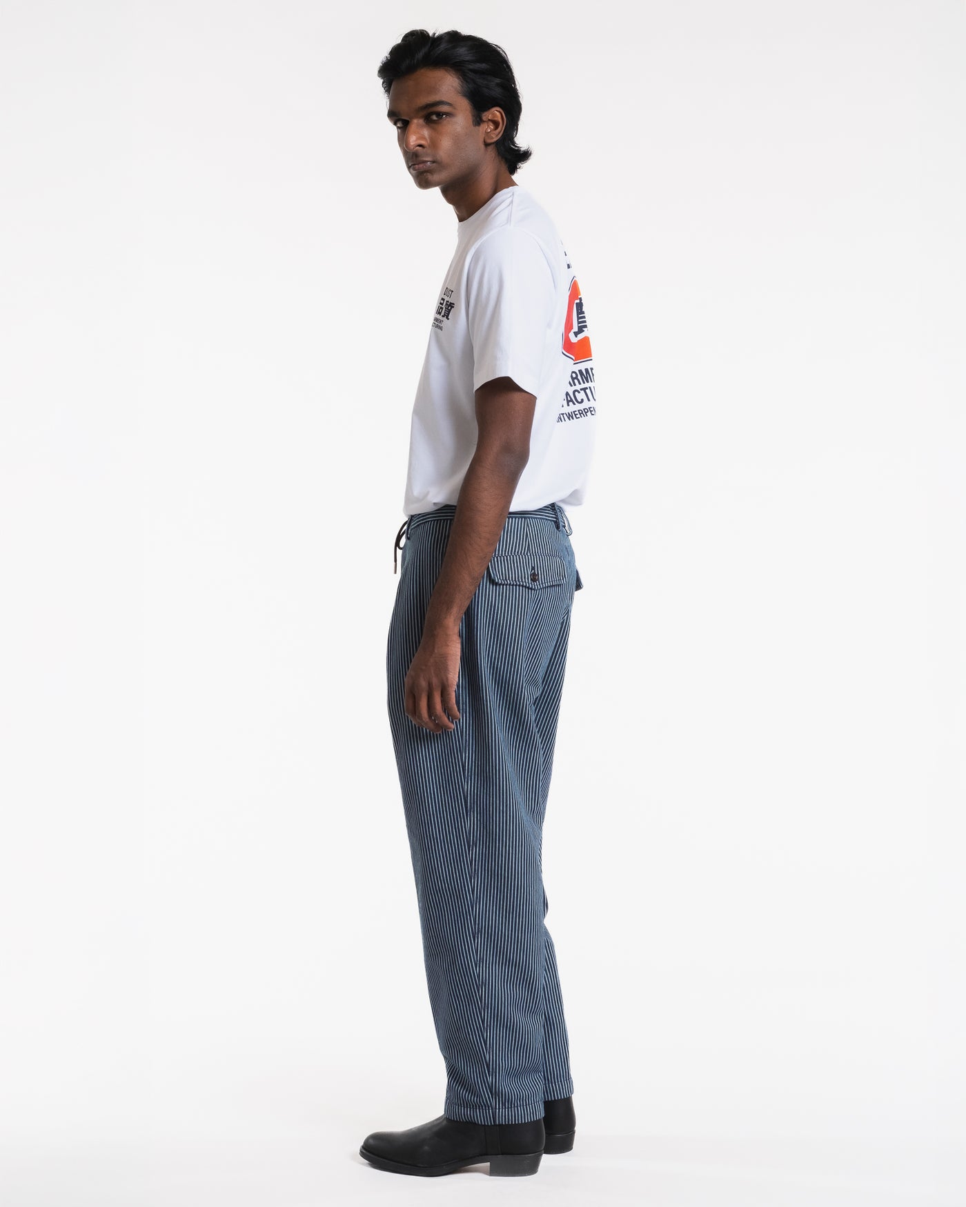 Maharadhja Chino Rainbow Denim Multi-Blue