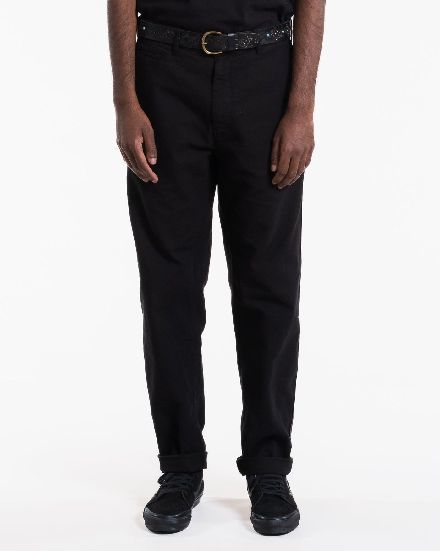 Service Chino Garage Cotton Black