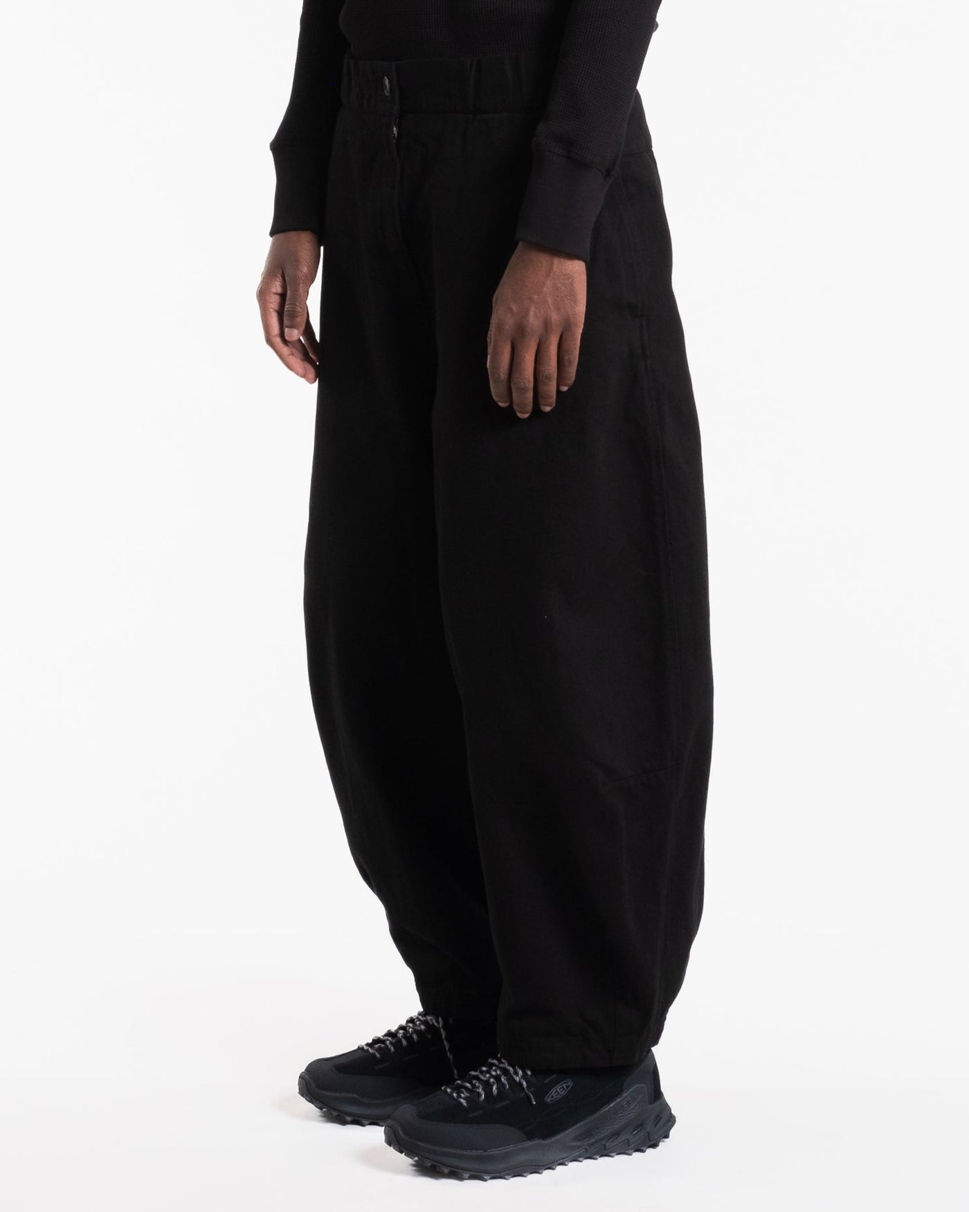 Sultan Pants Cotton Linen Black