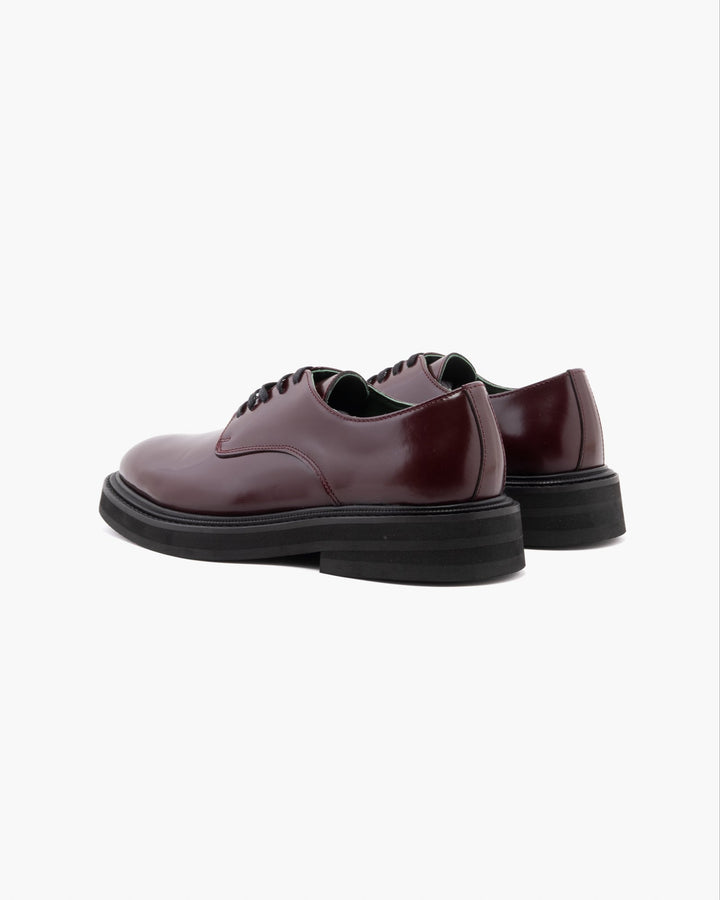 Vinny's Officer Derbee Polido Leather Burgundy