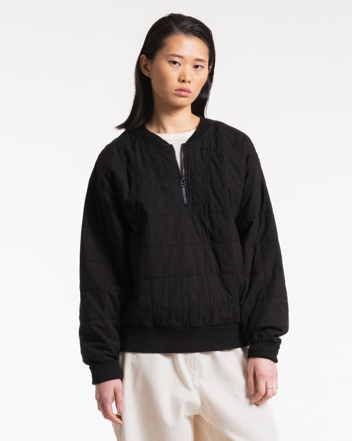 Oslo Sweater Cotton Quilt Black