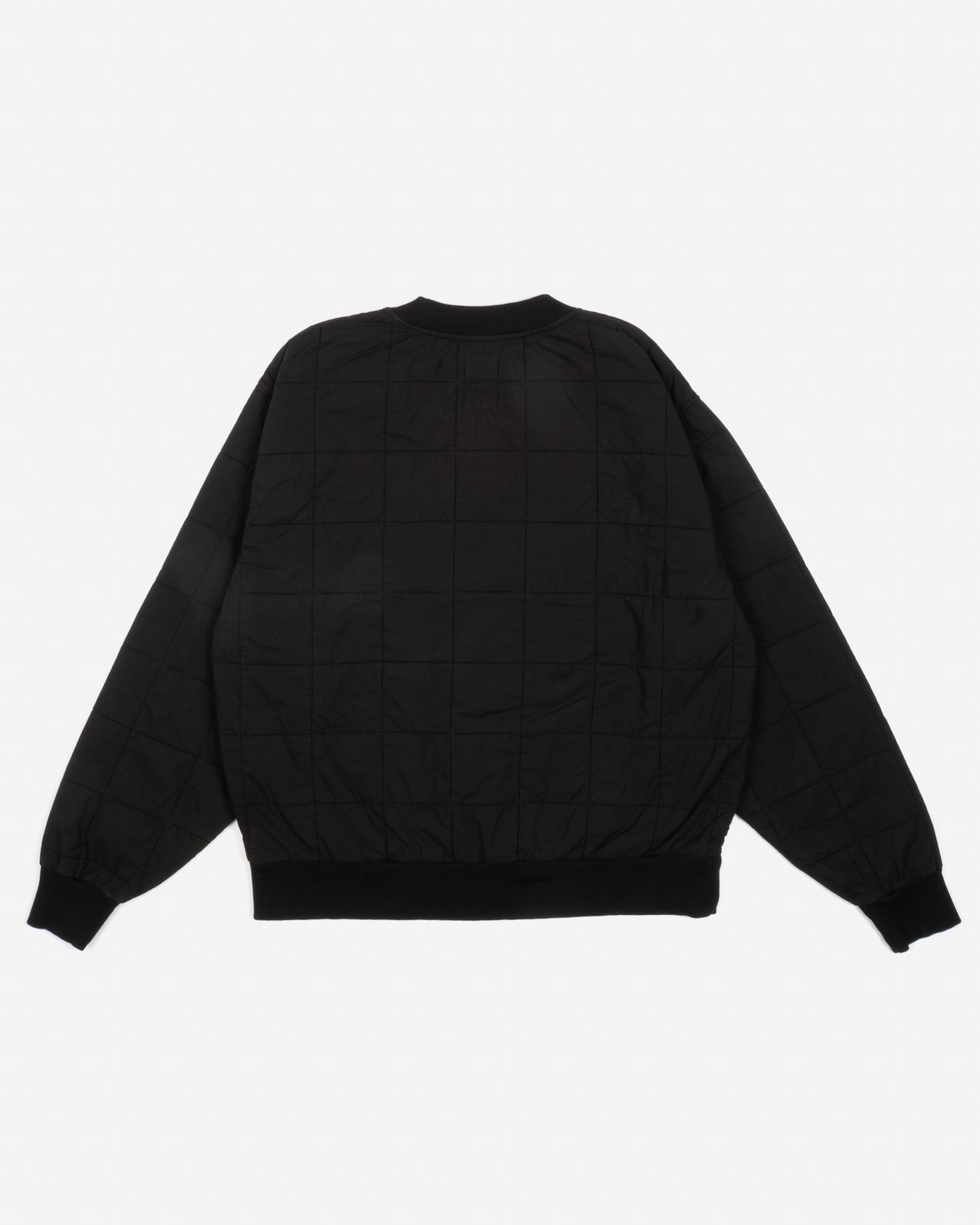 G.o.D Oslo Sweater Cotton Quilt Black