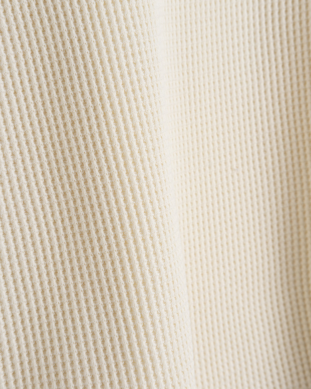 L/S Thermo Waffle T Jersey Off White