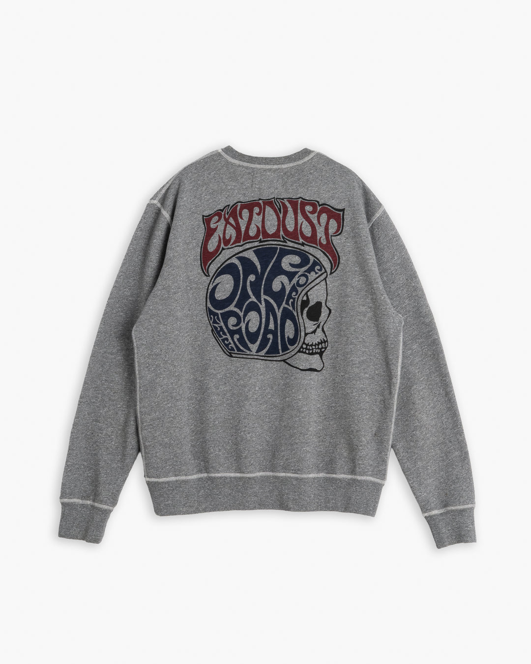 Core Skull Sweat Organic Fleece Grey Melange