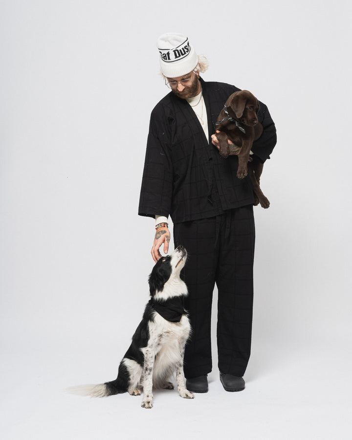 Pyjama Idra Cotton Black