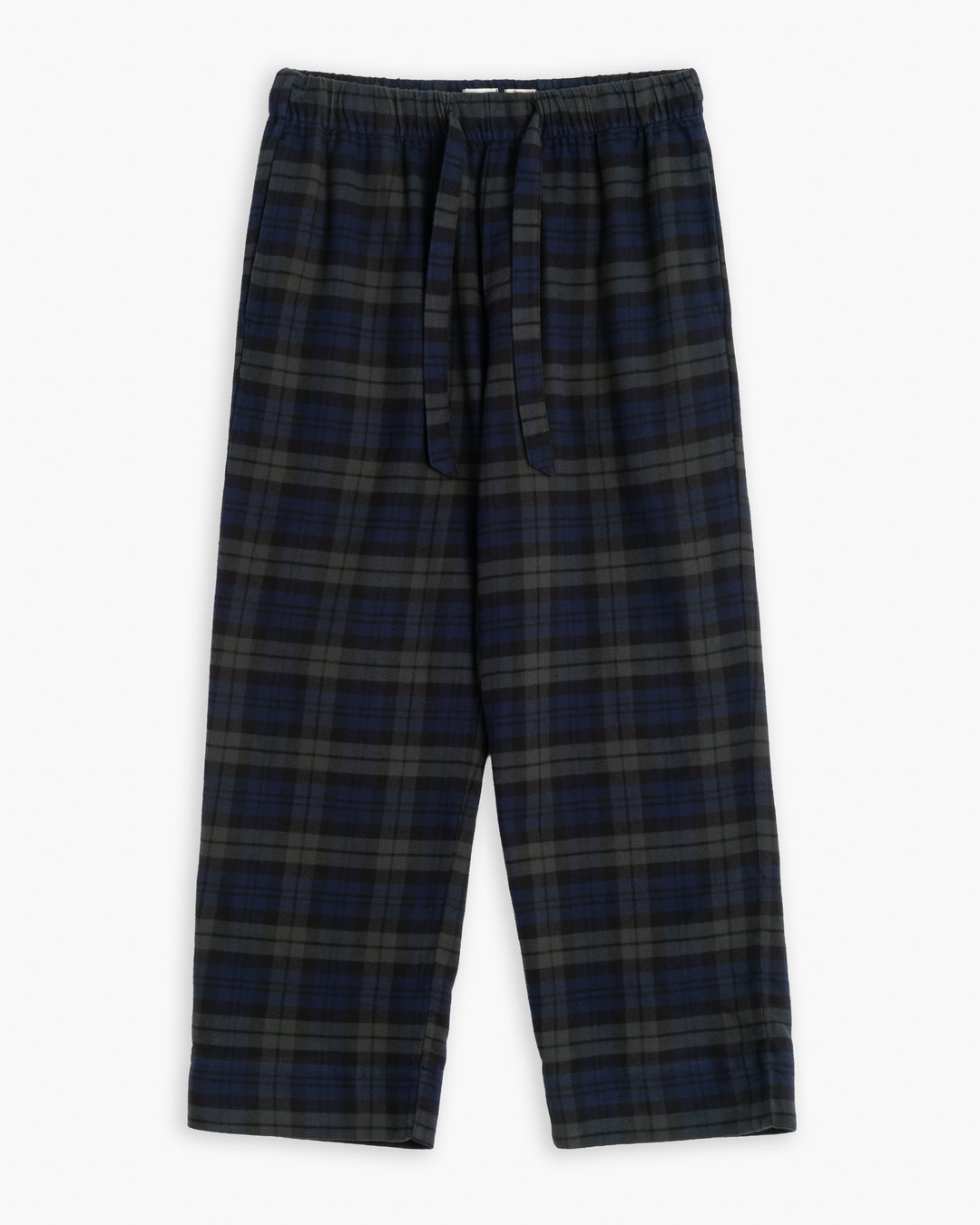 Pyjama Brushed Twill Check Blue