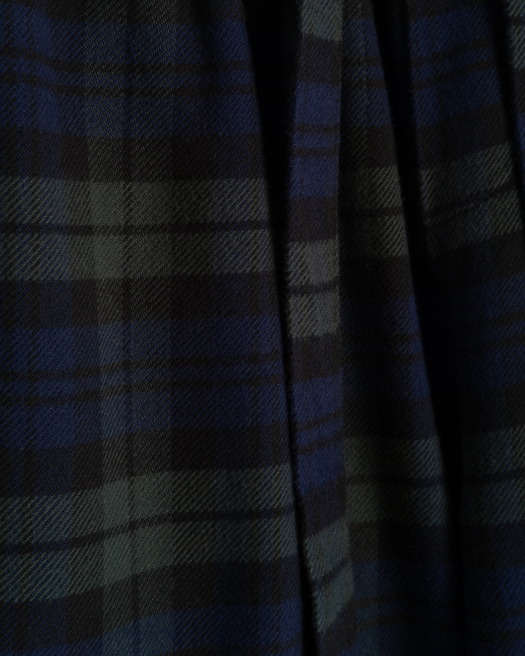 Pyjama Brushed Twill Check Blue