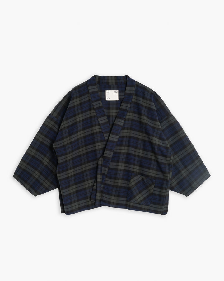 Pyjama Brushed Twill Check Blue