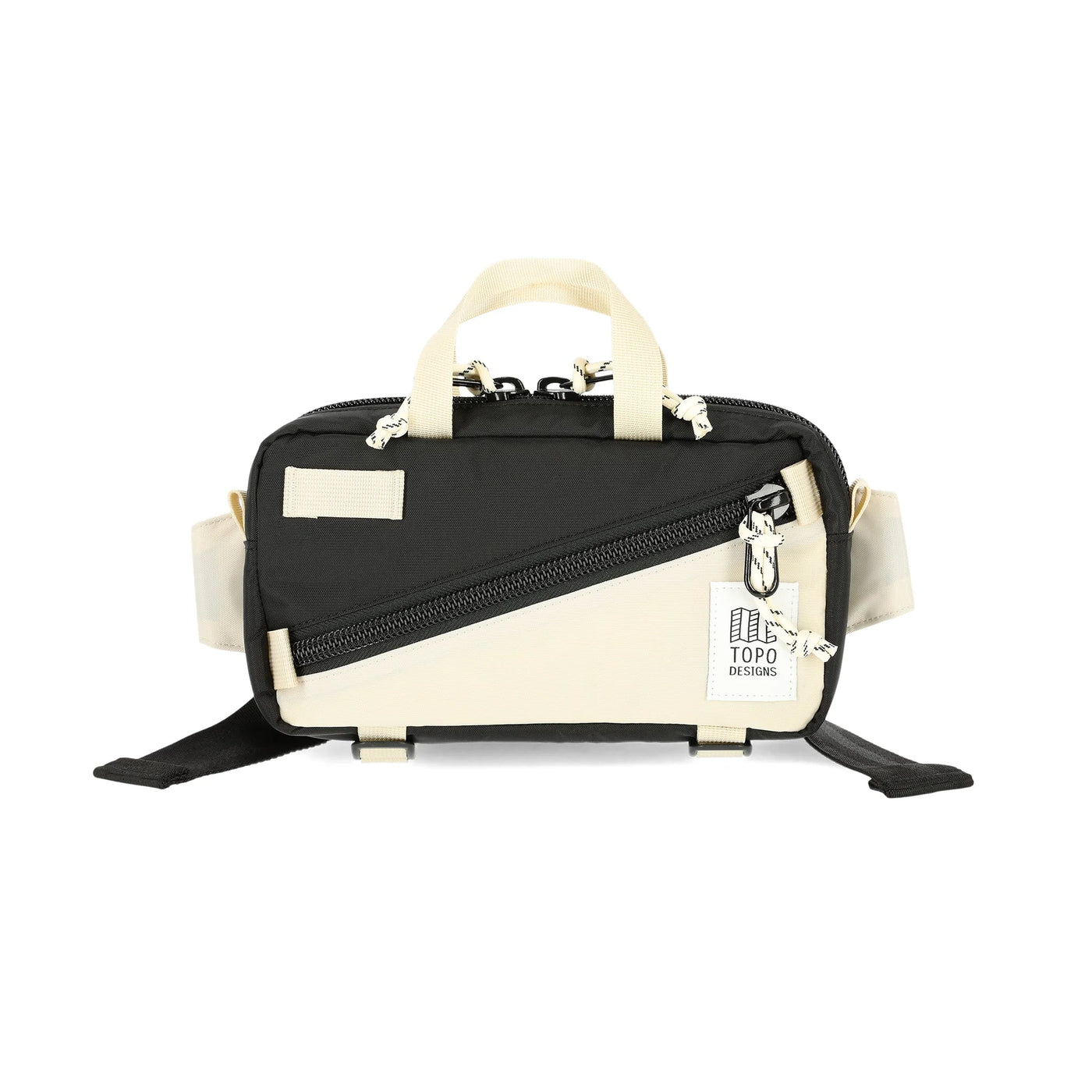 Topo Designs Mini Quick Pack Bag Black/Bone White