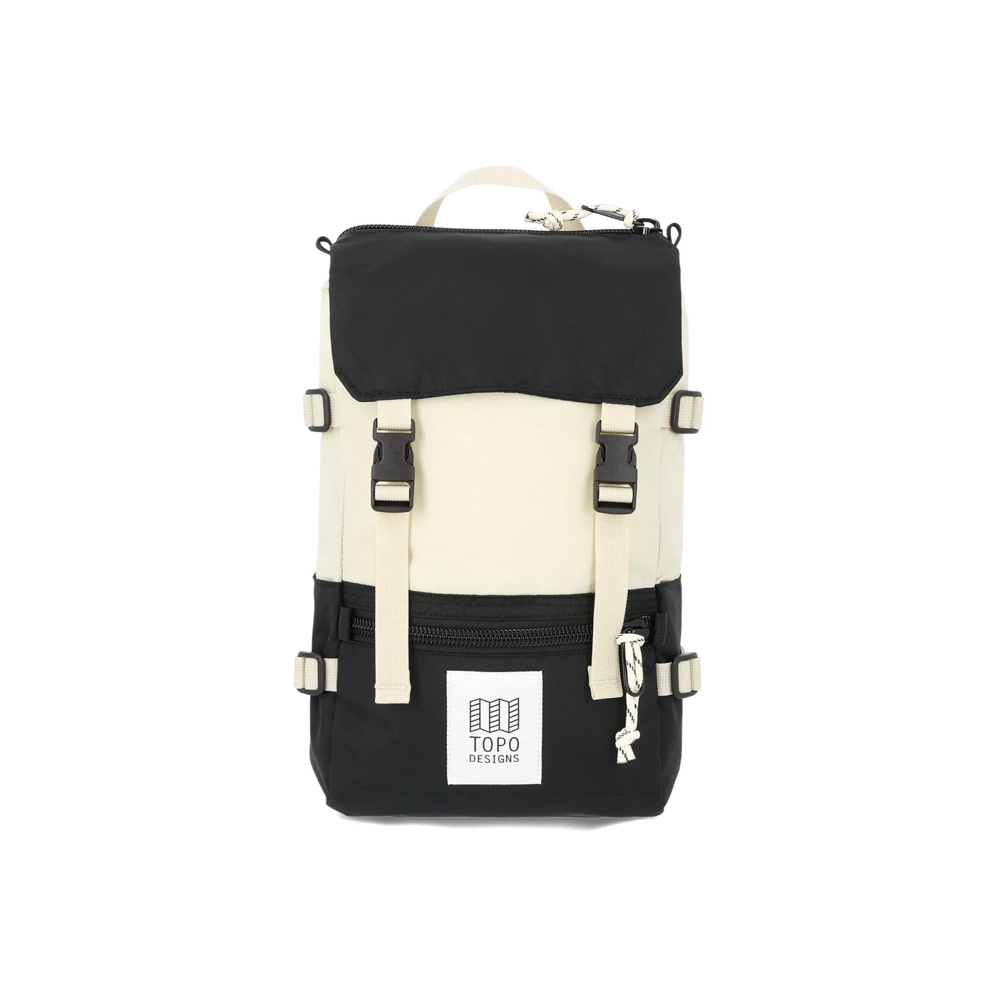 Topo Designs Rover Pack Mini Black/Bone White