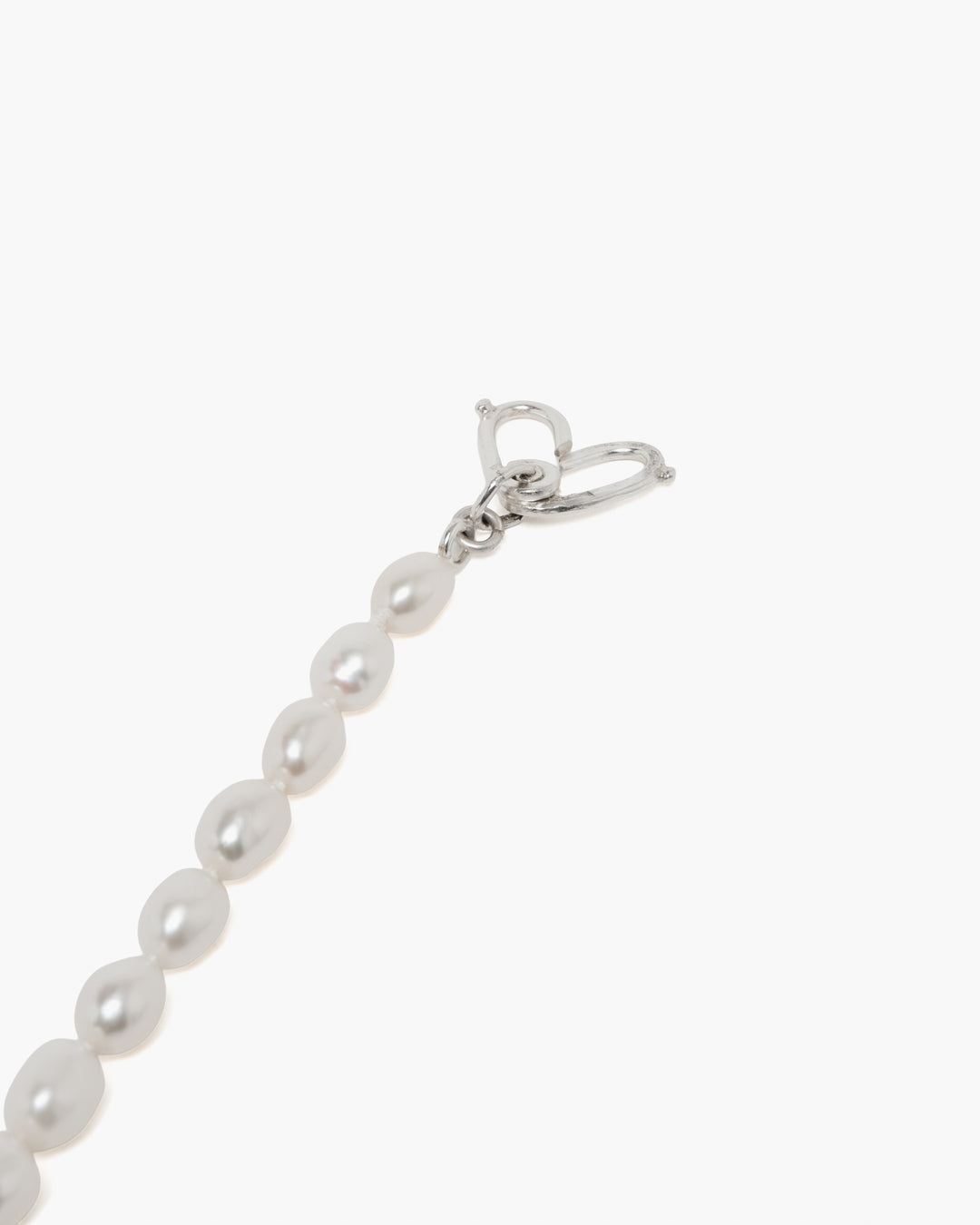 Sara Roegiers Pearl and Silver Bracelet with American Clasp • Made to Order