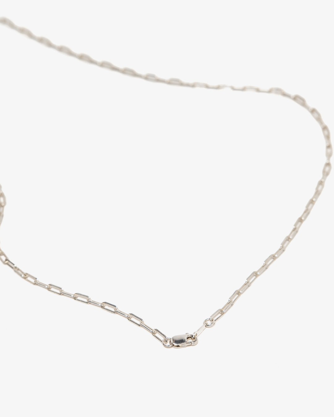 Sara Roegiers Silver Paperclip Chain 45cm