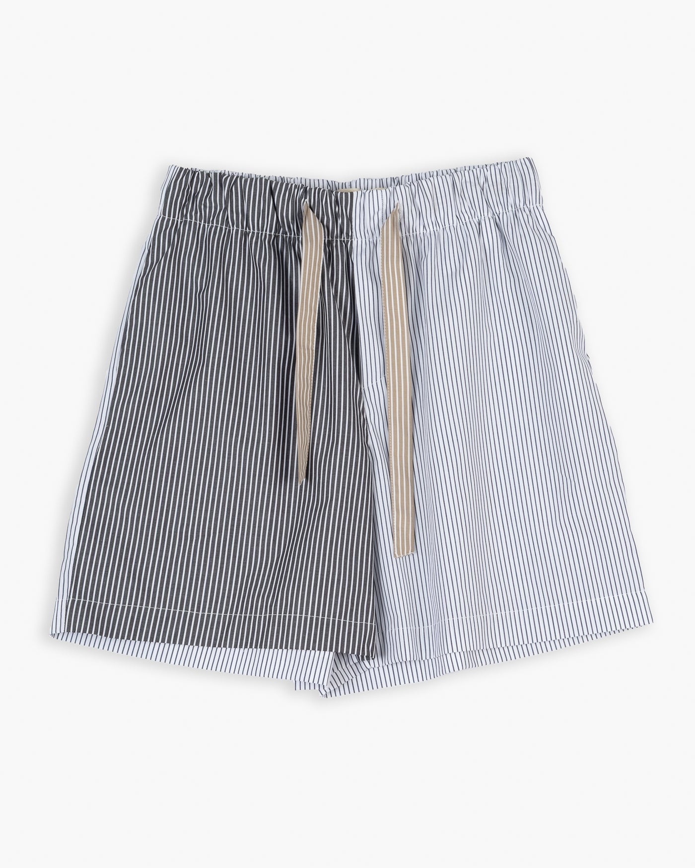 Summer Pyjama Mix & Match Stripes Brown