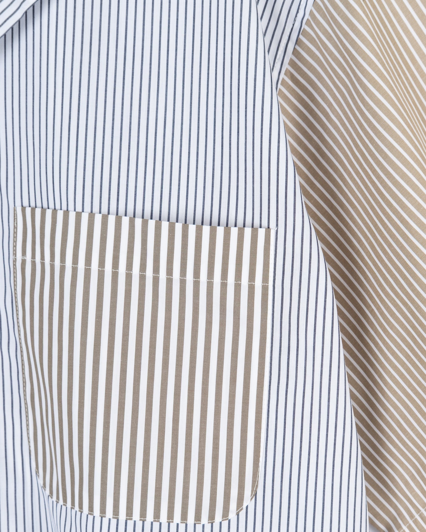 Summer Pyjama Mix & Match Stripes Brown