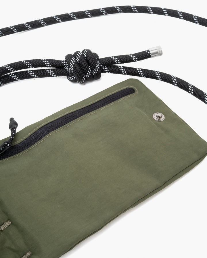 Topologie Wares Bags Phone Sacoche Deep Forest + 8mm Rope Strap Black Reflective