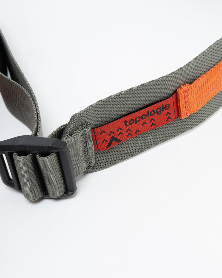 Topologie Bottle Sacoche Medium Moss Putty Silky Peach + Utility Sling Wide Woods Sinnet Keychain Arcade Orange