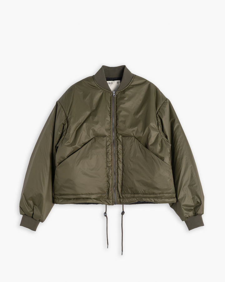B52 Bomber Jacket Fury Nylon Avocado