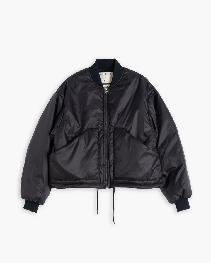 B52 Bomber Jacket Fury Nylon Black