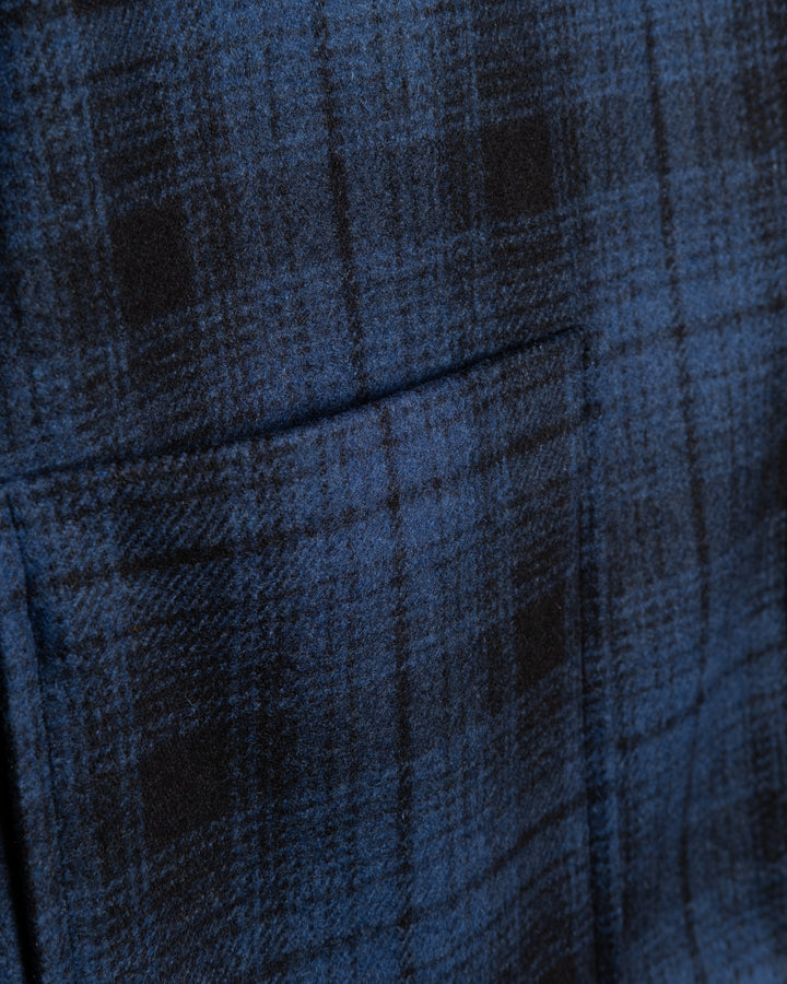 Meiji Kimono Monitoba Wool Black/Blue