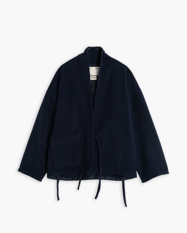 Meiji Kimono Pachuca Wool Navy