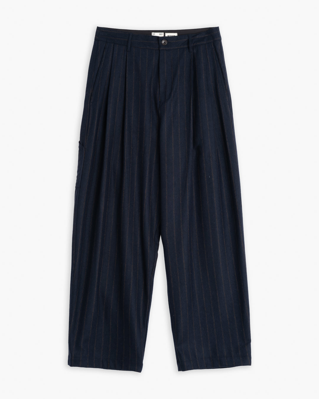 Ambassador Pants Business Stripes Inkt/Brown