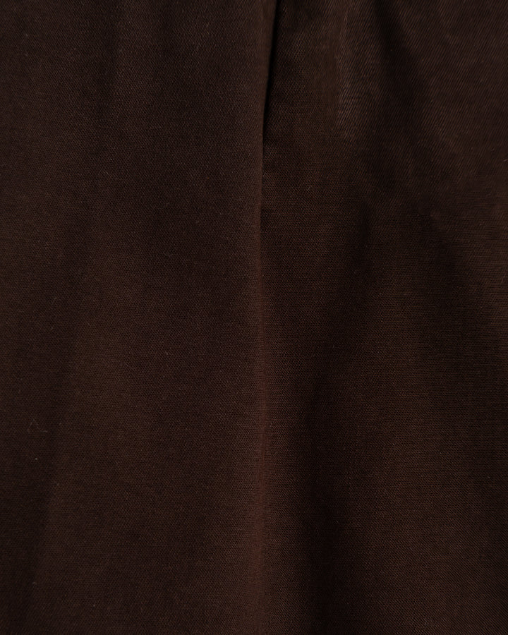 Ambassador Pants Gabardine Satin Ebony