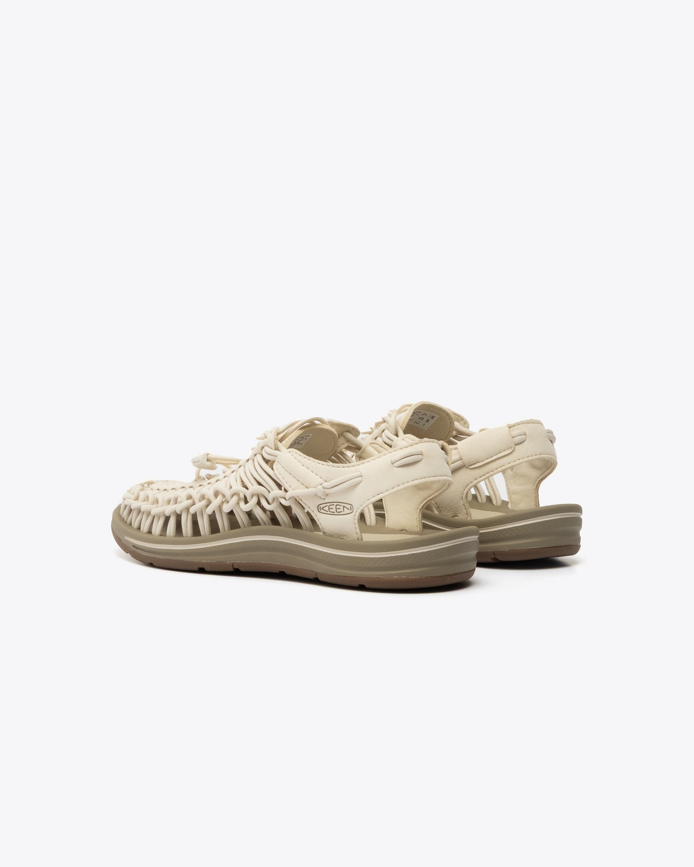 KEEN Women's Uneek  : White/Cornstalk