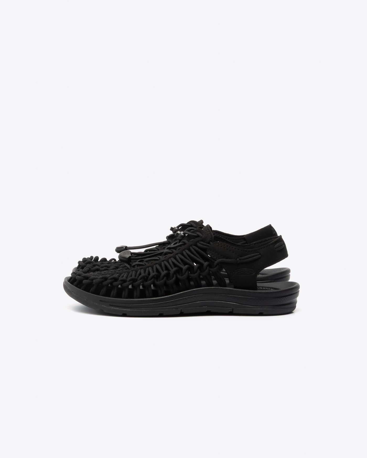 KEEN Men's Uneek  : Black/Black