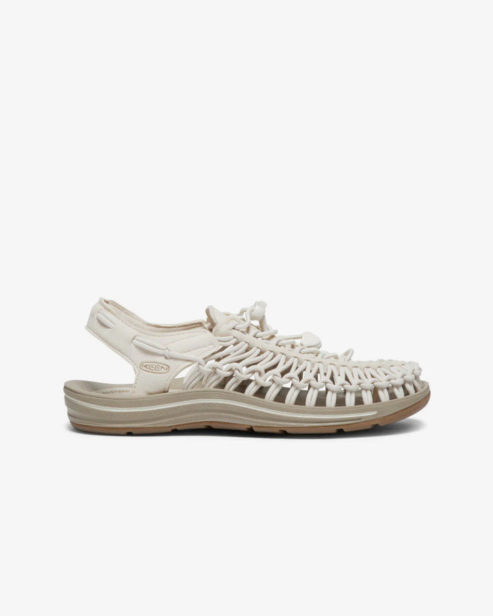 KEEN Women's Uneek  : White/Cornstalk