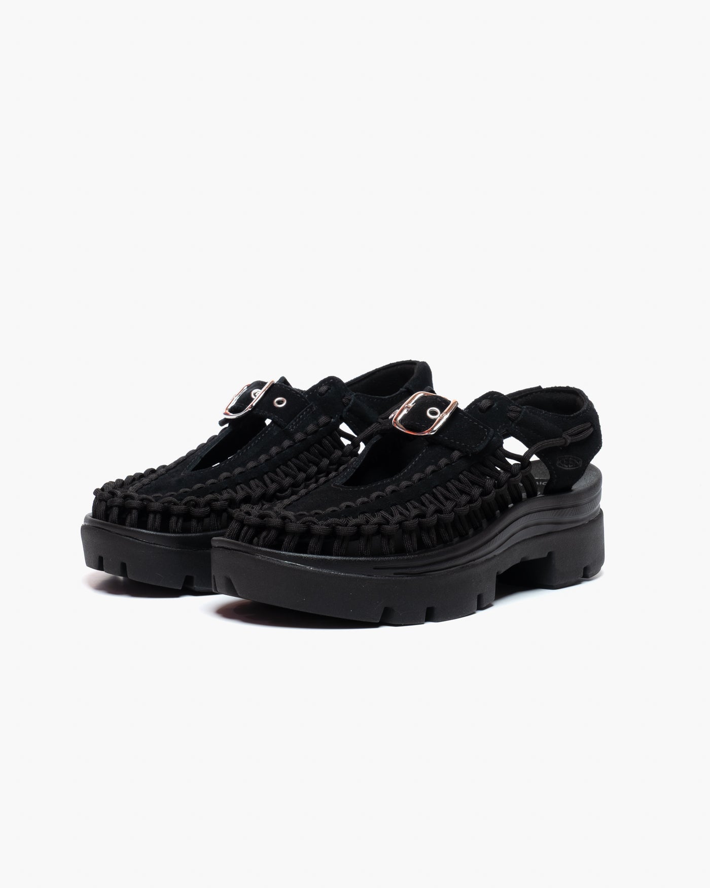 KEEN Uneek Platform Mary Jane : Black/Black