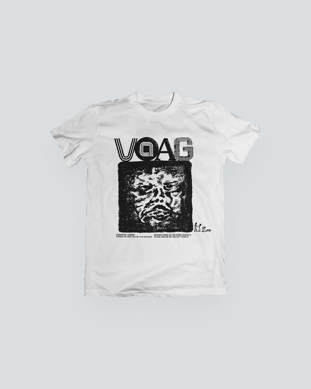 Vaag : RAUW ! S/S T 190gr Jersey White