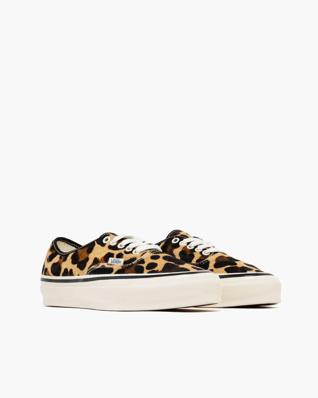 Vans LX オーセンティック 44 ポニーヘア マシュマロ/レオパード