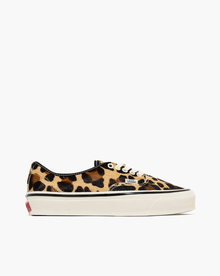 Vans LX オーセンティック 44 ポニーヘア マシュマロ/レオパード