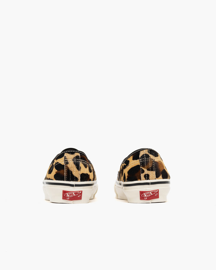 Vans LX オーセンティック 44 ポニーヘア マシュマロ/レオパード