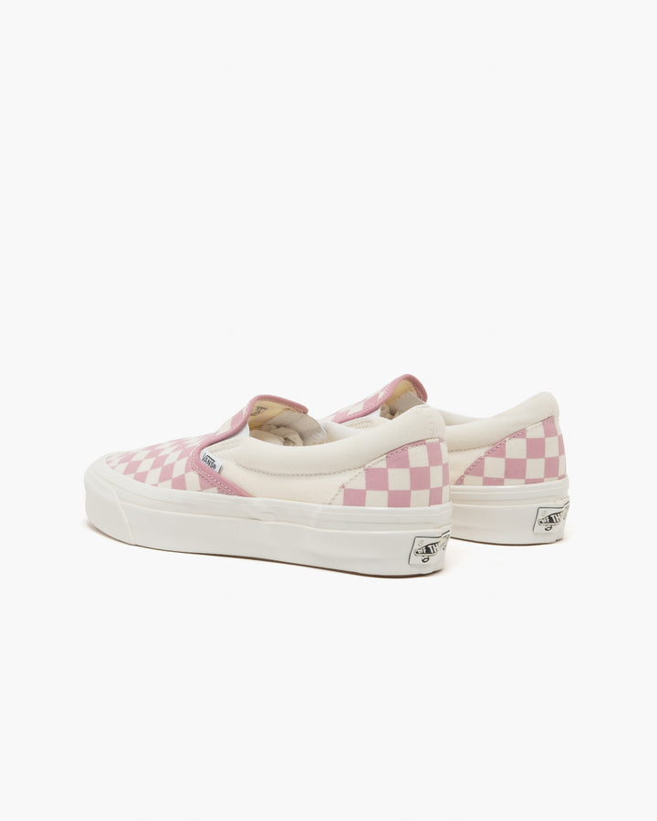 Vans LX Slip-On Checkerboard Pink Dawn