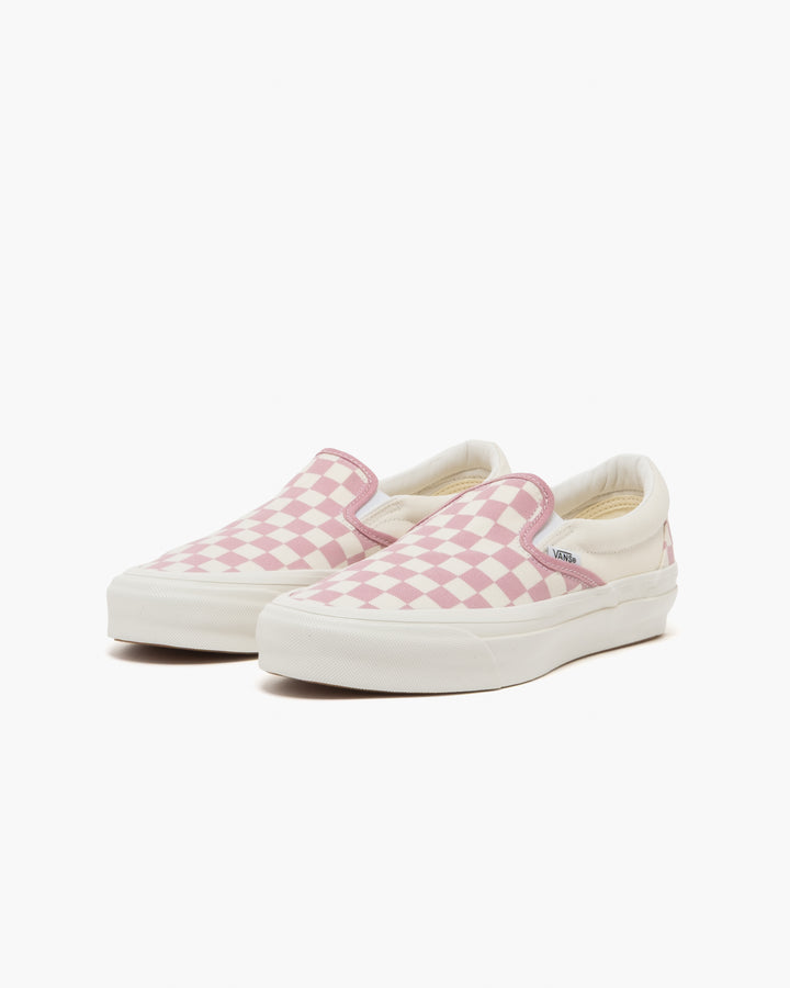 Vans LX Slip-On Checkerboard Pink Dawn