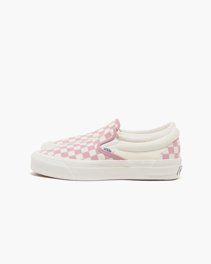 Vans LX Slip-On Checkerboard Pink Dawn